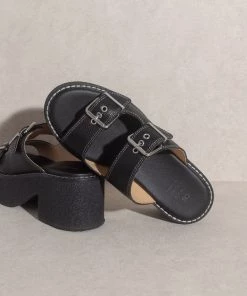 KKE Originals Accessories Buckle Lifted Sandal