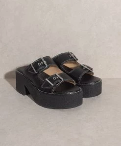 KKE Originals Accessories Buckle Lifted Sandal