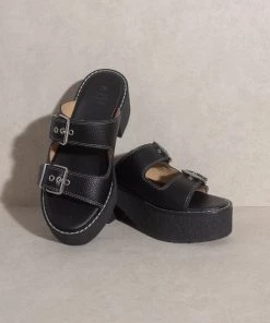 KKE Originals Accessories Buckle Lifted Sandal
