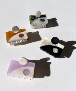 Solar Eclipse Accessories Yin Yang Balance Claw Clip Eco Friendly