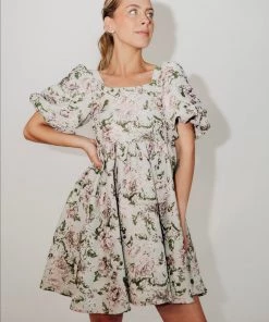 Sister Jane Meadow Tapestry Mini Dress