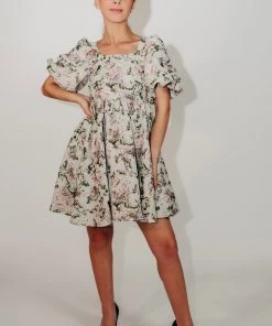 Sister Jane Meadow Tapestry Mini Dress