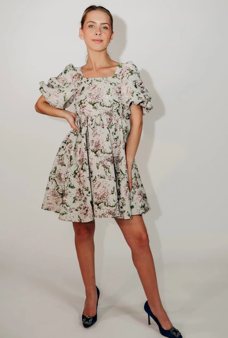 Sister Jane Meadow Tapestry Mini Dress