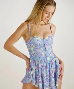 For Love And Lemons Clothing Charlene Mini Dress