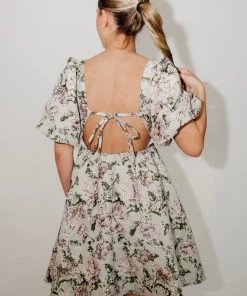 Sister Jane Meadow Tapestry Mini Dress