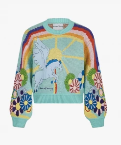 The House Of Sunny Technicolour Jumper Clothing