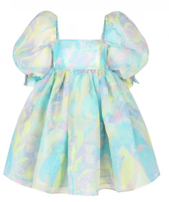 Selkie Clothing Electric Lady Puff Dress