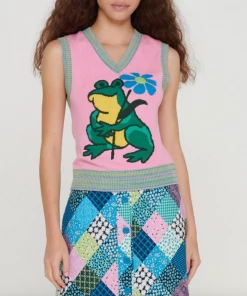 Au Darling Clothing Freddy Frog Vest