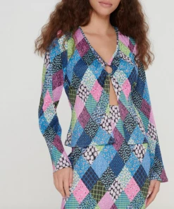 Au Darling Clothing Patchwork Fun Circle Ring Top