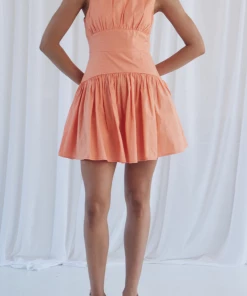 Au Darling Clothing Apricot Mini Dress