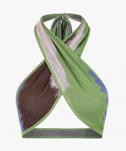 House Of Sunny She's Electric Halter Clothing