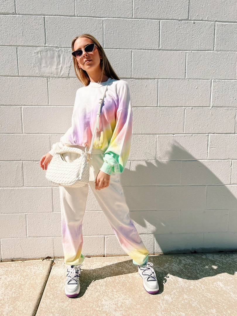 Au Darling Rainbow Sweatsuit Jogger Clothing