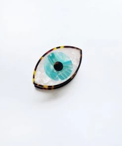 Au Darling Evil Eye Tortoise Claw Clip