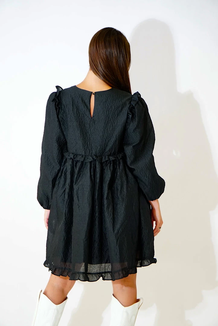 Au Darling Precision Ruffle Mini Dress Clothing