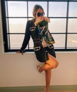 Sister Jane Katarina Tweed Mini Dress Clothing