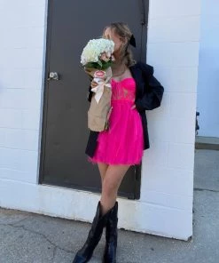 For Love And Lemons Rosario Mini Dress