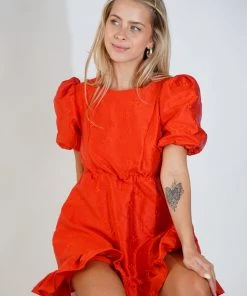 Sister Jane Clothing Poppy Jacquard Mini Dress