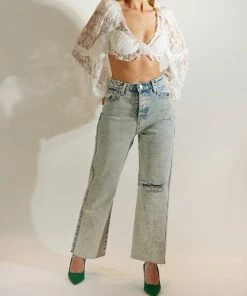 For Love And Lemons Clothing Daniela Crop Top