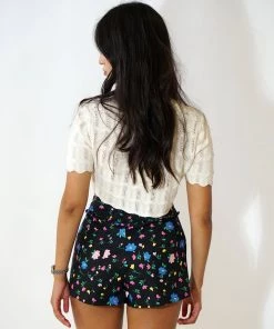 Au Darling Emma Scalloped Knit Cardigan Clothing