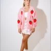 Au Darling Daydreaming Strawberry Sweater Clothing