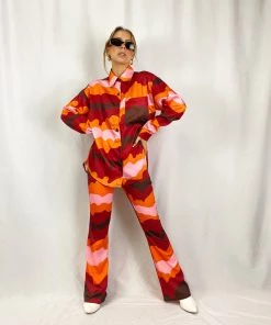 Au Darling Pink Mod Button Down