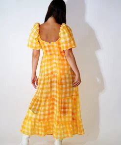 For Love And Lemons Mimosa Maxi Dress Clothing