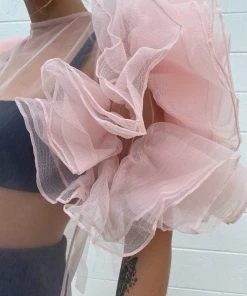 Au Darling Kelly Tulle Midi Dress Clothing