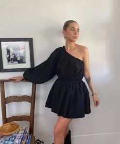 Au Darling Clothing Black Babydoll Mini Skort