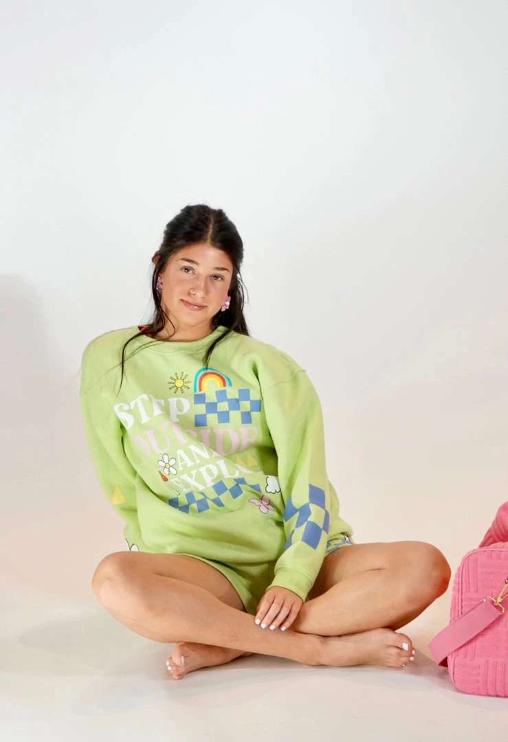 Au Darling Oh What A World Set Sweatshirt Clothing