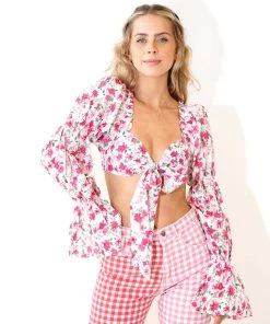 Au Darling Dolly Pink Gingham Pants Clothing