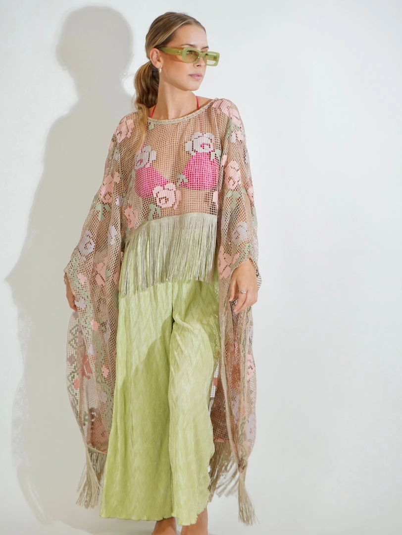 Au Darling Clothing Pastel Green Plisse Set Pant