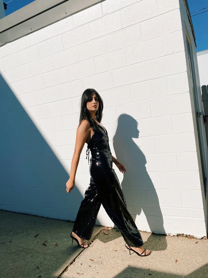Au Darling Mia Sequin Party Jumpsuit