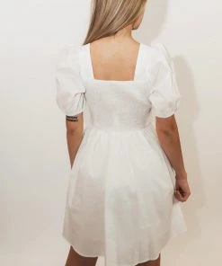 Au Darling Lola Puff Sleeve Dress Clothing