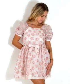 Au Darling Positano Bow Mini Dress