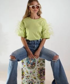 Au Darling Clothing Light Blue Straight Cut Jeans