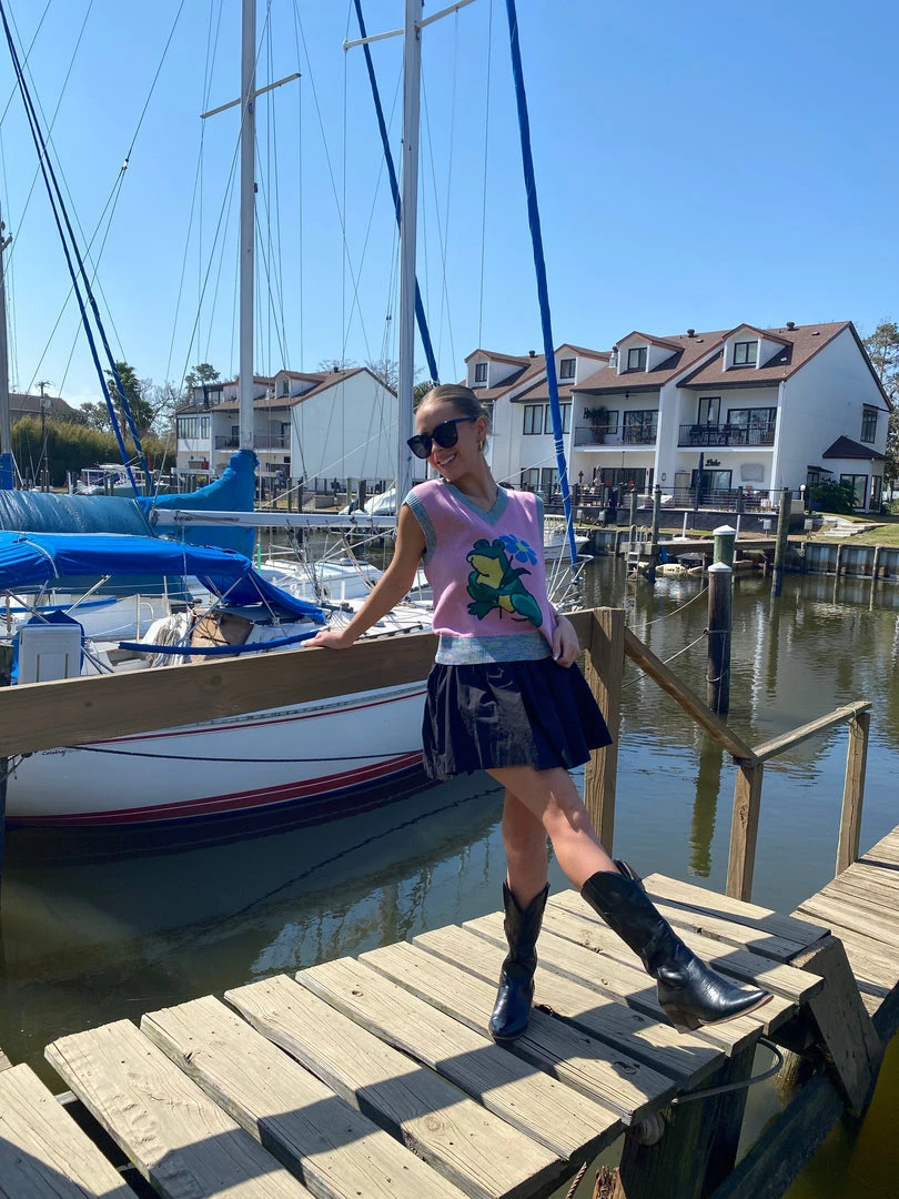 Au Darling Clothing Black Babydoll Mini Skort