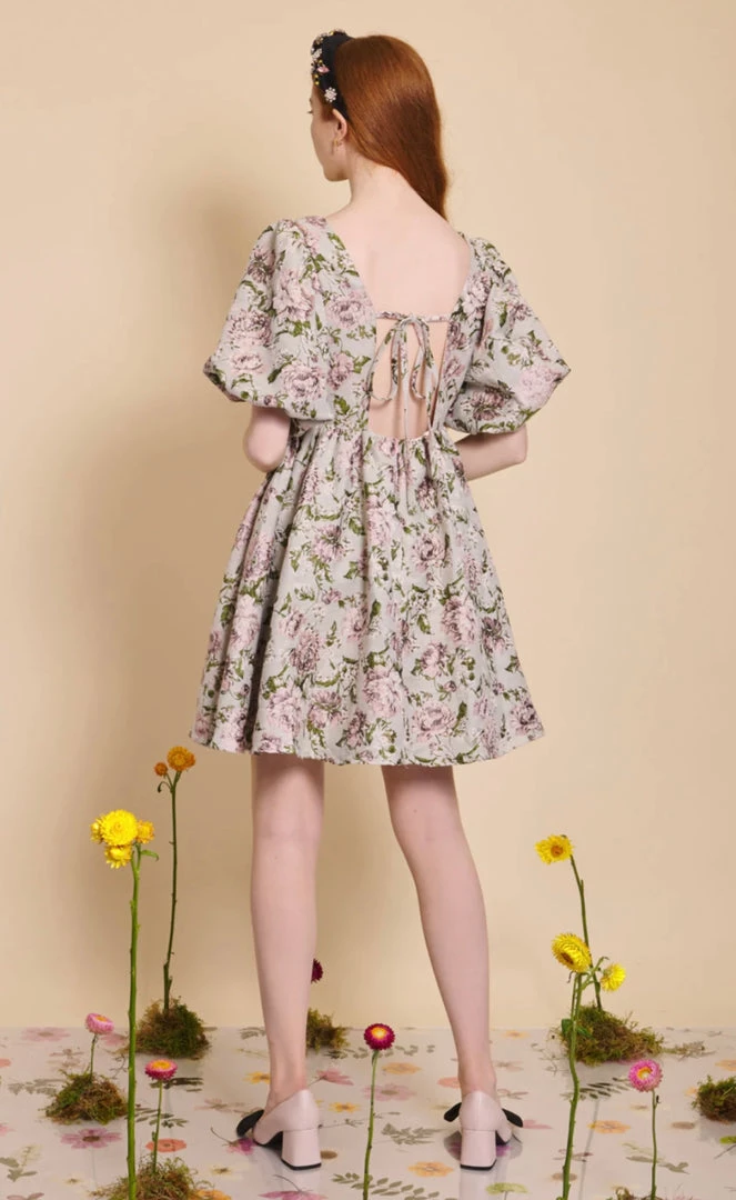 Sister Jane Meadow Tapestry Mini Dress