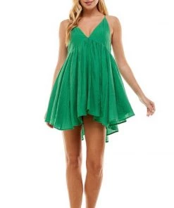 Au Darling Clothing Fairy Green Mini Dress