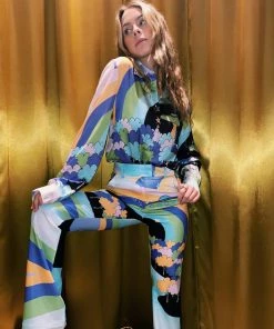 House Of Sunny Clothing Nice To Meet You Pants