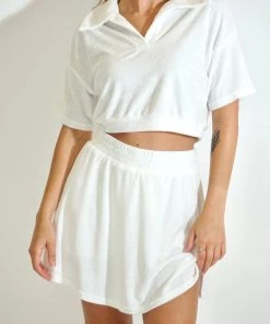Au Darling Clothing Terrycloth Set Top