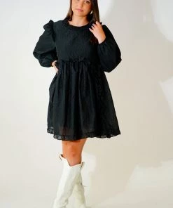 Au Darling Precision Ruffle Mini Dress Clothing