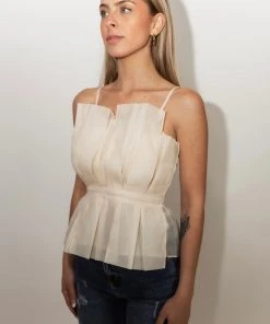 Au Darling Rose Petal Tank Clothing