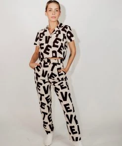 Au Darling Alphabet Soup Top