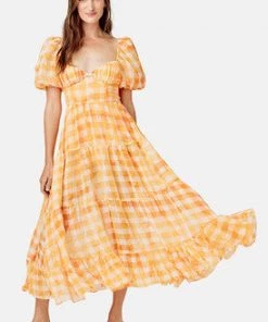 For Love And Lemons Mimosa Maxi Dress Clothing