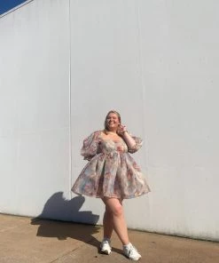 Selkie Clothing The Mucha Puff Dress