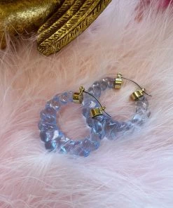 Au Darling New Arrivals Blue Clear Hoops