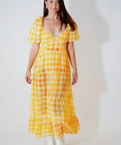 For Love And Lemons Mimosa Maxi Dress Clothing