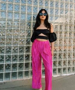 Au Darling Beach Glam Pink Pant Set