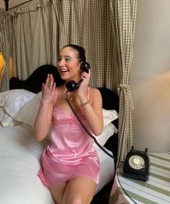 Au Darling Bubblegum Slip Dress New Arrivals