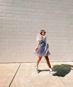 Selkie Clothing The Chateau Rose Sugarfrill Dress